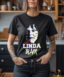 White Horror Linda Blair The Exorcist shirt