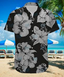 White Sox Hawaiian Shirt Big Hibiscus Pattern Chicago White Sox Gift hawaiian shirt