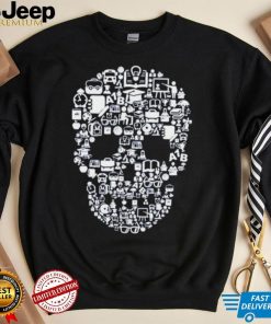 White Symbols Design High School Of Dead Shirt