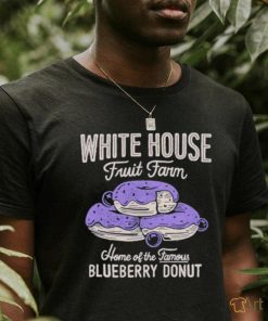 White house fruit farm blueberry donut shirt