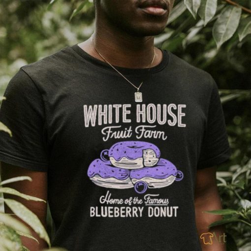 White house fruit farm blueberry donut shirt