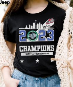 Whl Seattle Thunderbirds 2023 Champions City Shirt