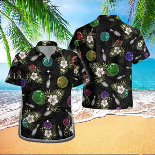 Who Gives A Split Black Bowling Tropical Unisex Hawaiian Shirts