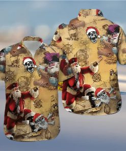 Who Loves Pirate Story On Christmas Time Hawaiian Shirt For Summer