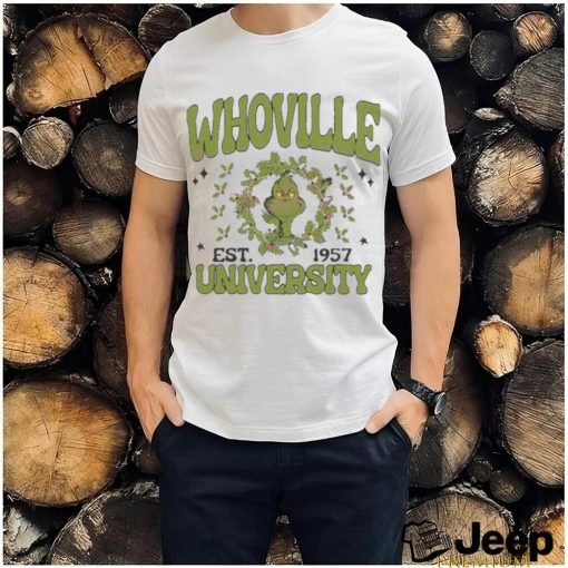 Whoville University Christmas Est 1957 shirt