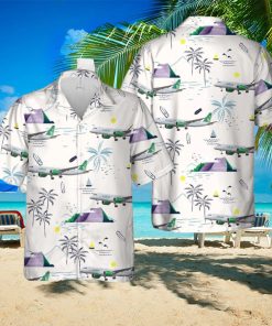 Widerøe Embraer E190 E2 LN WEA 3D All Over Printed Hawaiian Shirt