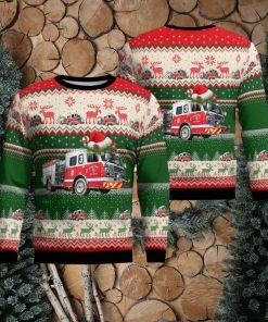 Widewater Volunteer Fire & Rescue, Stafford, Virginia Christmas Aop Christmas Ugly Sweater 3D