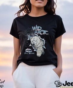 Wild Artic Polar Bear Single Stitch T Shirt