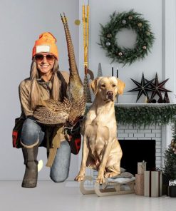 Wild Hunting Personalized Photo Mica Ornament Christmas Gifts For Hunting Lover