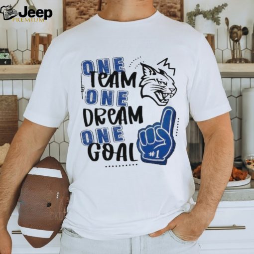 Wildcats One Team One Dream One Goal T shirt