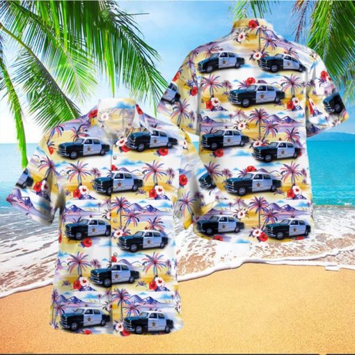 Wildwood Florida Sumter County Sheriffs Office 1950 Ford Hawaiian Shirt