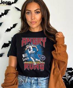 Will Levis Tennessee Titans Homage Unisex Angry Runs Graphic Tri Blend T Shirt Charcoal