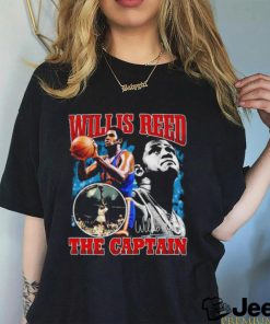 Willis Reed The Captain Basketball Legend Shirt