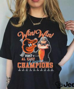 Win Win 2023 AL East Division Champions MLB Baltimore Orioles Shirt