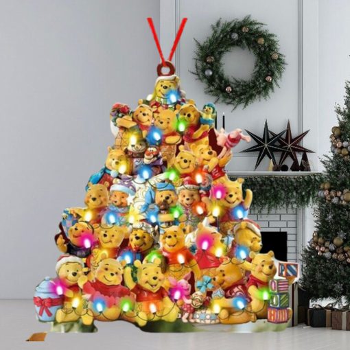 Winnie The Pooh Disney 100 Christmas Tree Decorations Unique Custom Shape Xmas Ornament