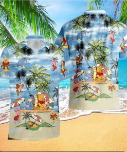 Winnie The Pooh Summer Time Beautiful Hawaii Shirt