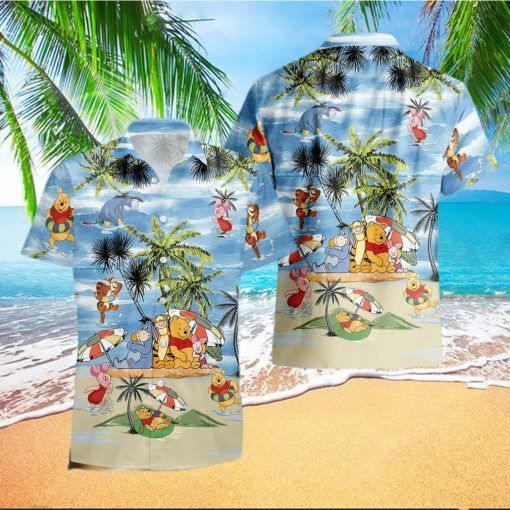 Winnie The Pooh Summer Time Beautiful Hawaii Shirt