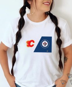 Winnipeg Jets VS Calgary Flames NHL oct 12 2023 shirt