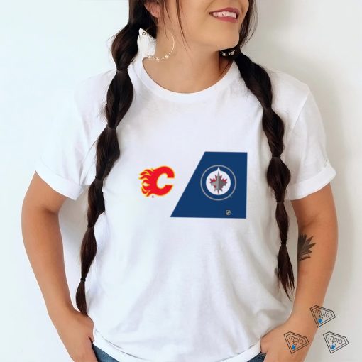 Winnipeg Jets VS Calgary Flames NHL oct 12 2023 shirt