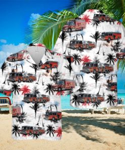 Winter Garden Florida Fire Department Hawaiian Shirt Summner Vacation Shirt