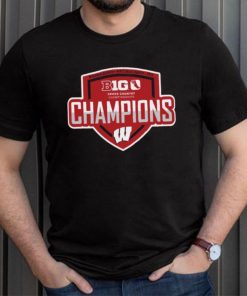 Wisconsin Badgers 2023 Big Ten Men’s Cross Country Champions Locker Room T Shirt