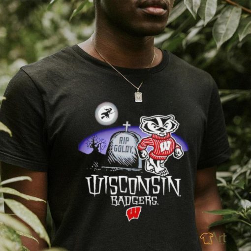 Wisconsin Badgers 2023 Halloween Bucky Graveyard shirt