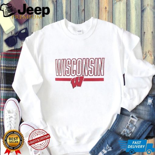 Wisconsin Badgers Fanatics Branded Classic Inline Team T Shirt