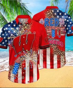 Wisconsin Badgers NCAA Hawaii Shirt