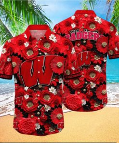 Wisconsin Badgers NCAA Hawaiian Shirt