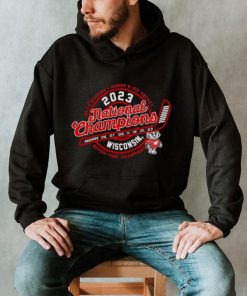 Wisconsin Badgers Women’s Hockey 2023 National Champions Circle Years Hoodie Shirt