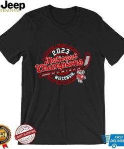 Wisconsin Badgers Women’s Hockey 2023 National Champions Circle Years Shirt