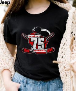 Wisconsin Badgers hockey 75th anniversary shirt