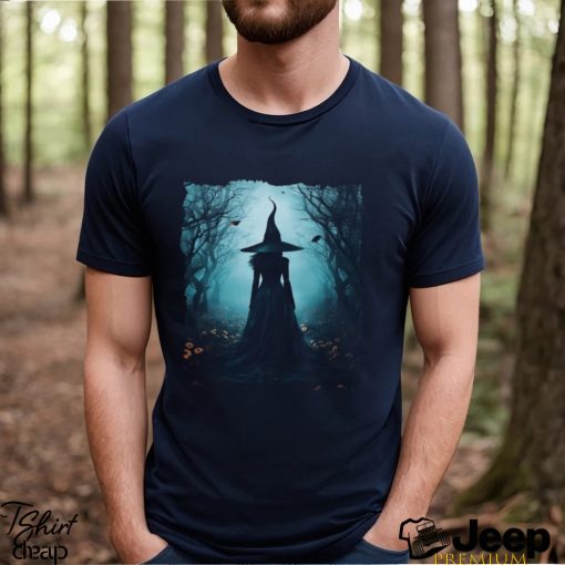 Witch T shirt For Halloween Costume Gift, The Witch Twilight Dark Forest