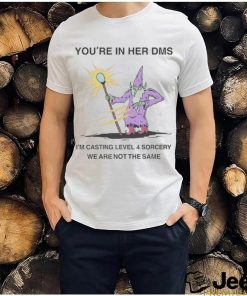 Wizard Of Barge You’re In Her Dms I’m Casting Level 4 Sorcery We Are Not The Same Shirt