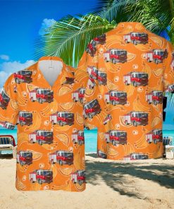 Wodonga CFA Type 4 Heavy Pumper 3D All Over Printed Hawaiian Shirt