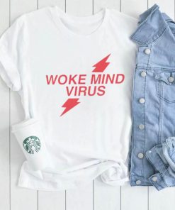 Woke mind virus poppers shirt