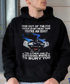 Wolf Four Out Of The Five Voices In My Head Think You’re An Idiot shirt