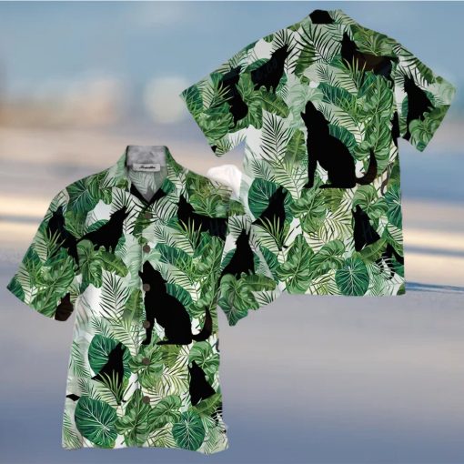 Wolf Green Unique Design Unisex Hawaiian Shirt