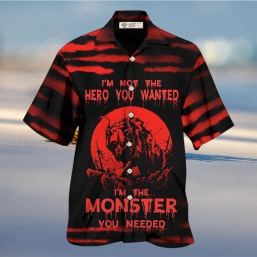 Wolf I’m Not The Hero You Wanted Hawaiian Shirt – Trendy Aloha