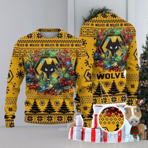 Wolverhampton Wanderers F.C Ugly Christmas Sweater Gift Ideas For Fans