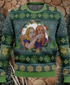 Woman Yelling at Cat Parody Ugly Christmas Sweater