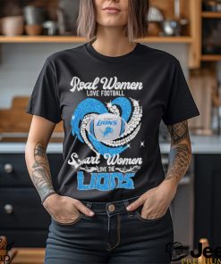 Women Love Football Smart Women Love Detroit Lions Tshirt