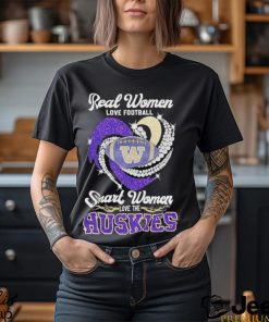 Women Love Football Smart Women Love Washington Huskies Tshirt