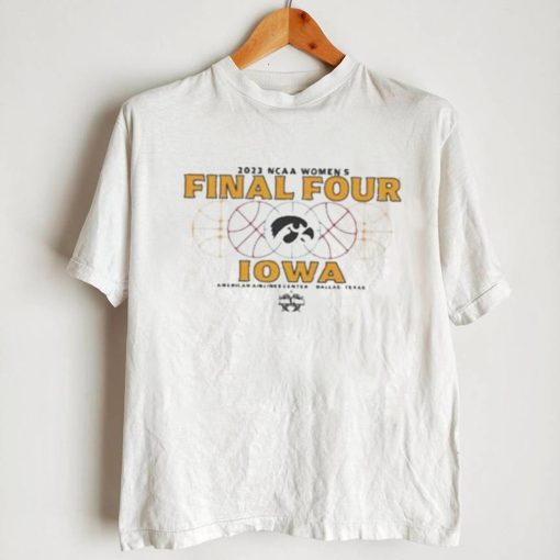 Women’s Blue 84 White Iowa Hawkeyes 2023 Ncaa Women’s Basketball Tournament March Madness Final Four Oversized shirt