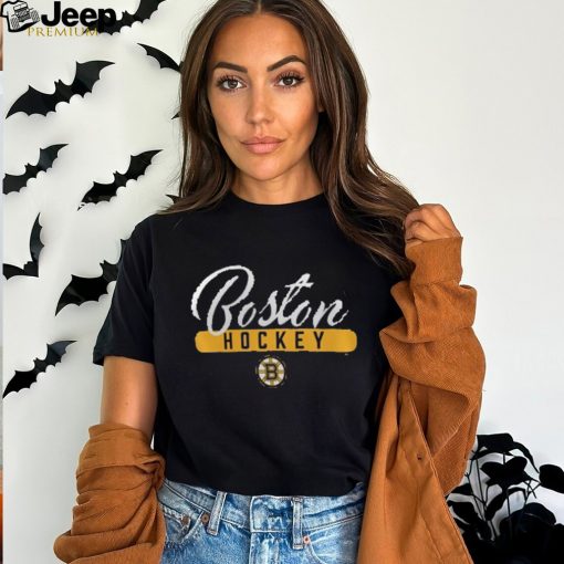 Women’s Boston Bruins Fanatics Branded Black Gold Two Pack Fan T shirt Set