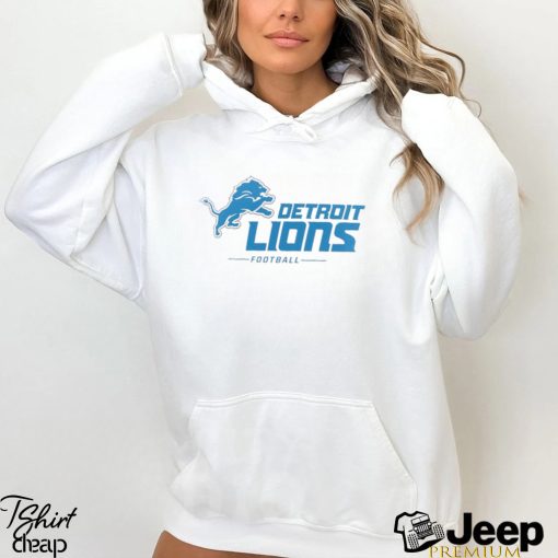 Women’s Fanatics Branded White Detroit Lions Lock Up V Neck T Shirt