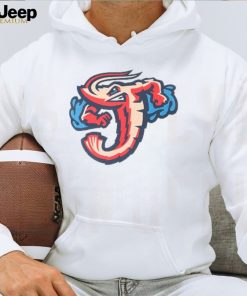 Women's Jacksonville Jumbo Shrimp Under Armour Navy White Three Quarter Sleeve Baseball T Shirt