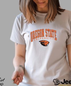 Women's League Collegiate Wear Ash Oregon State Beavers 1636 Boxy Pullover shirt