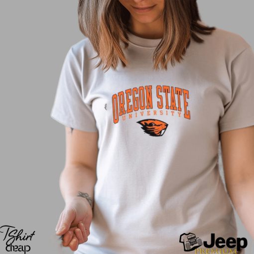 Women’s League Collegiate Wear Ash Oregon State Beavers 1636 Boxy Pullover shirt