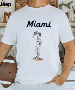 Women's Miami Marlins Tiny Turnip Bubble Sleeve Raglan T Shirt